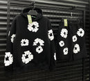 Conjunto Denim tears Preto/Branco