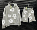Conjunto Denim tears Cinza