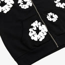 Moletom Denim Tears Cotton Wreath Zip Black