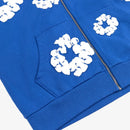 Moletom Denim Tears Cotton Wreath Zip Blue