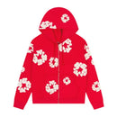 Moletom Denim Tears Cotton Wreath Zip Red