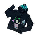 Conjunto SYNA WORLD Preto/Verde Água