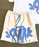 Conjunto Syna Branco e Azul